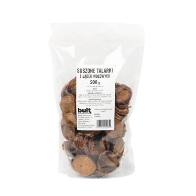 Bult - Talarki z jąder wołowych 500 g - suszony przysmak z wołowiny dla psa