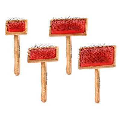 Artero Juliet Long Protected Pin Slicker Nature Collection - szczotka pudlówka z bezpiecznymi, długimi pinami 1