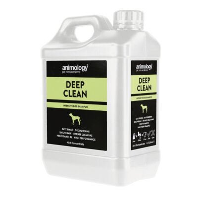 Animology Deep Clean 2,5 l - szampon głęboko oczyszczający, koncentrat 40:1 1