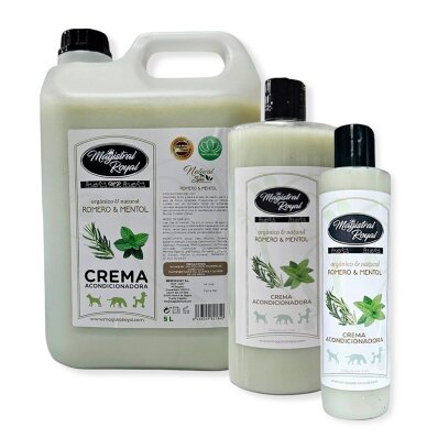 Magistral Royal Homeopatic Rosmary & Menthol Conditioner - kremowa odżywka do wrażliwej skóry z mentolem i rozmarynem