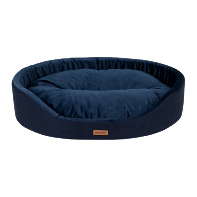 Amiplay Siena - legowisko owalne granatowe 1