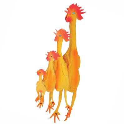 Doogy zabawka lateksowa z dźwiękiem - kurczak 1