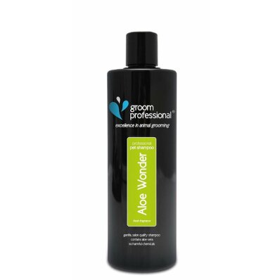 Groom Professional Aloe Wonder Shampoo 450 ml - szampon aloesowy do suchej i podrażnionej skóry 1