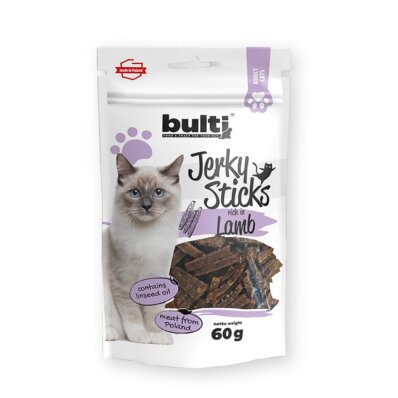 Bulti Jerky Sticks Lamb 60 g - przysmak z jagnięciną dla kota 1
