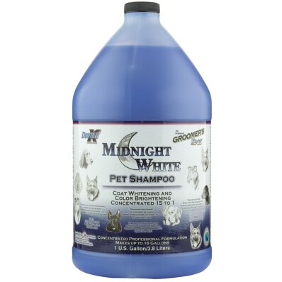 Double K Midnight White 3,8 l - szampon wybielający 1