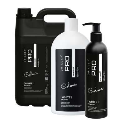Dr Lucy Pro White Shampoo - Szampon do białej i jasnej sierści 1