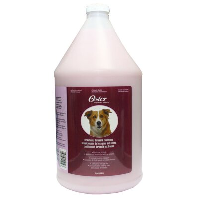 Oster Strawberry Dermasilk Conditioner 3,8 l - odżywka do każdego rodzaju sierści truskawkowa 1
