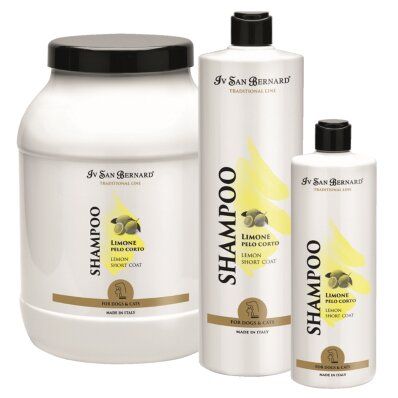 Iv San Bernard Lemon Shampoo - szampon do sierści krótkiej z cytryną 1