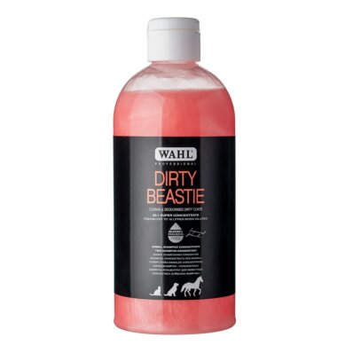 Wahl Dirty Beastie Shampoo 500 ml - szampon głęboko myjący do pierwszego mycia 1