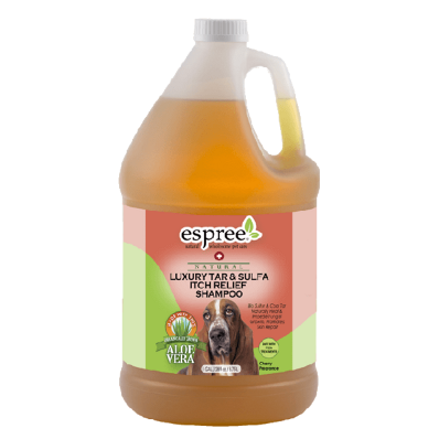 Espree Luxury Tar & Sulfa Shampoo 3,8 l - szampon leczniczy z siarką 1