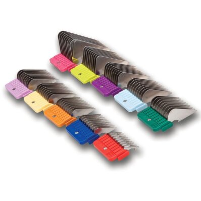 Oster zestaw nasadek ze stali nierdzewnej Snap-On 10 szt. z kasetką do przechowywania