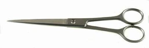 Weltmeister Professional 7,5" - nożyczki proste z jednostronnym mikroszlifem 1