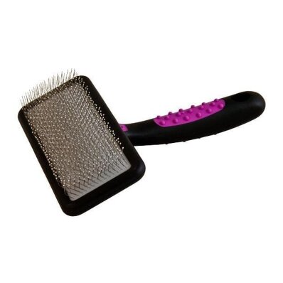 KW Smart Soft Knobbly Card Large - szczotka pudlówka z zabezpieczonymi pinami miękka, duża 1