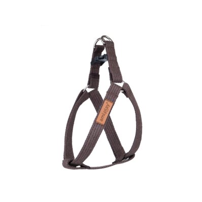 Amiplay Cotton - szelki regulowane Walk-in dla psów brązowe 1