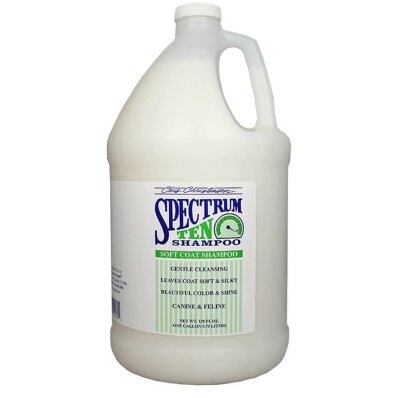 Chris Christensen Spectrum Ten Shampoo 3,8 l - szampon do jedwabistej sierści 1