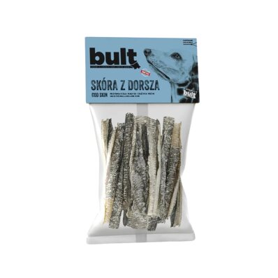 Bult - Skóra z Dorsza 50 g - suszony przysmak z ryby dla psa 1