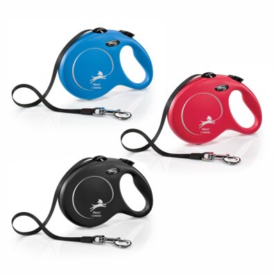 Flexi - smycz automatyczna NEW CLASSIC taśma L, 5m