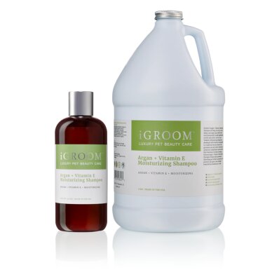 iGroom Argan + Vitamin E Moisturizing Shampoo - szampon nawilżajacy 1