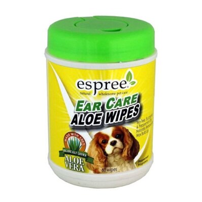 Espree Ear Care Aloe Wipes chusteczki do czyszczenia uszu - 60 sztuk 1