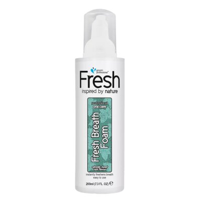 Groom Professional Fresh Fresh Breath Foam 200 ml - Pianka do czyszczenia zębów i jamy ustnej 1