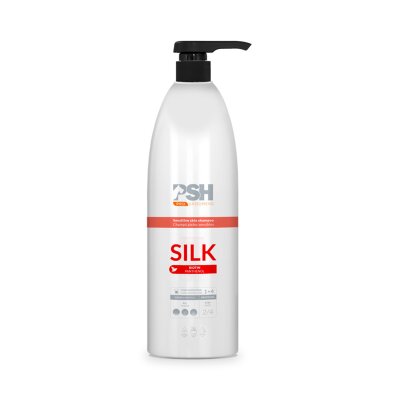PSH Silk Shampoo 1 l - szampon z biotyną 1