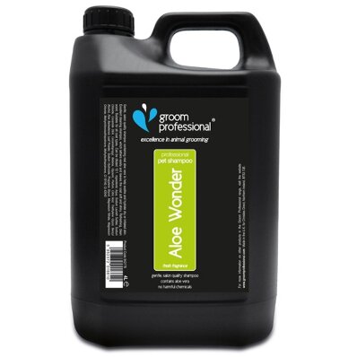 Groom Professional Aloe Wonder Shampoo 4 l - szampon aloesowy do suchej i podrażnionej skóry 1