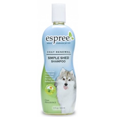 Espree Simple Shed Shampoo 355 ml - szampon ograniczający linienie  1