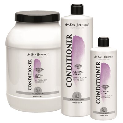 Iv San Bernard Cristal Clean Conditioner - odżywka do białej sierści usuwająca przebarwienia 1