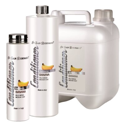 Iv San Bernard SLS Free Banana Conditioner - odżywka do sierści szorstkiej z bananem bez SLS dla psów i kotów 1