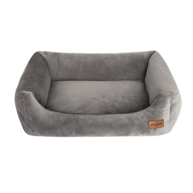 Recobed Kanapa Welurove kolor szary 1