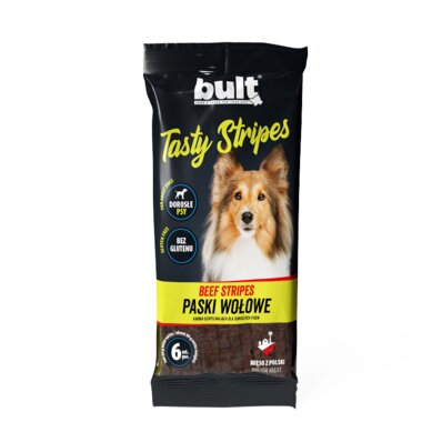 Bult - Tasty Stripes 60 g - paski z wołowiną dla psa 1