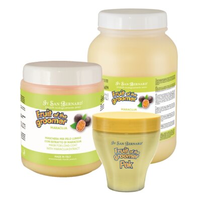 Iv San Bernard Maracuja Mask - maska do długiej sierści z marakują 1