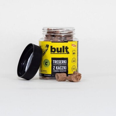 Bult - Treserki z Kaczki 150 g - suszone treserki w słoiczku dla psa-132510