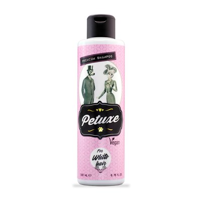 Petuxe for White Hair Shampoo 200 ml - szampon do jasnej sierści 1