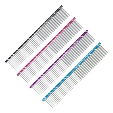 Chadog Ideal Dog - grzebień metalowy mieszany długość 19 cm 1