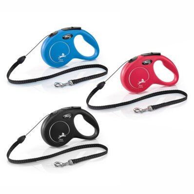 Flexi - smycz automatyczna NEW CLASSIC linka S, 8m