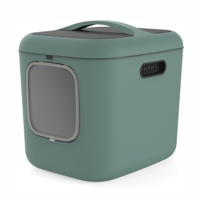 Rotho BIALA XL - kuweta dla kotów dużych ras-RH-GR-5-Biały Antracyt zielony pastelowy Niebieski Cappuccino