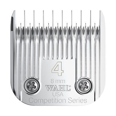 Wahl ostrze Competition nr 4 - 8 mm Snap-On do sierści kręconej 1