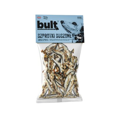 Bult - Suszone szprotki 150 g - przysmak z ryby dla psa 1