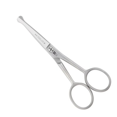 KR Witte Rose Line 4,5" - nożyczki fryzjerskie bezpieczne proste z mikroszlifem 1