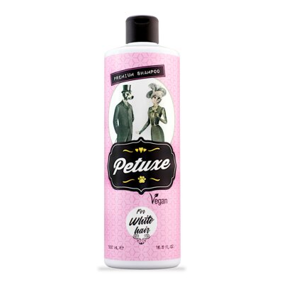Petuxe for White Hair Shampoo 500 ml - szampon do jasnej sierści 1