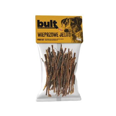 Bult - Jelito cienkie wieprzowe 100 g - naturalny przysmak z wieprzowiny dla psa 1