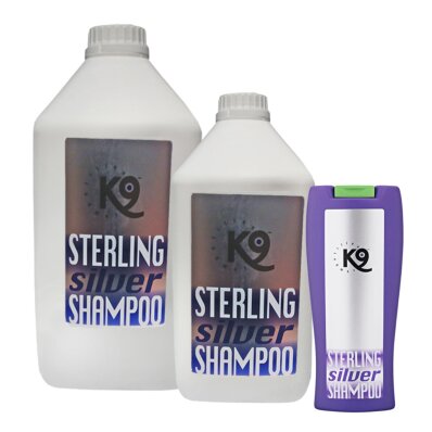 K9 Sterling Silver Shampoo - szampon do białej i srebrnej sierści 1