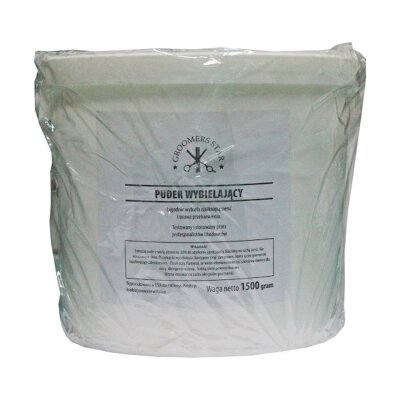Groomers Star puder wybielający 1,5 kg 1
