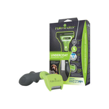FURminator Small Long Hair - narzędzie do usuwania podszerstka dla małych psów o długiej sierści 1
