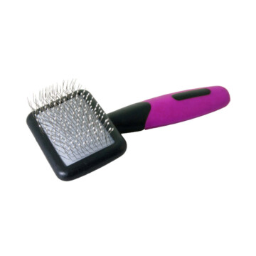 KW Mini Soft Slicker Brush - szczotka z zaokrąglonymi pinami 1