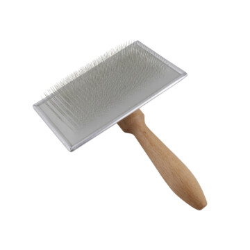 Lawrence Tender Care Soft Slicker Brush - miękka szczotka do sierści, duża 1
