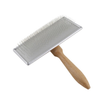 Lawrence Tender Care Soft Slicker Brush - miękka szczotka do sierści, mała 1