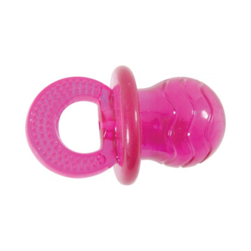 Zolux TPR POP - zabawka kauczukowa z dźwiękiem 7,5 cm - Smoczek 1