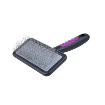 KW Smart Slicker Brush Soft Card - szczotka pudlówka miękka, duża 1